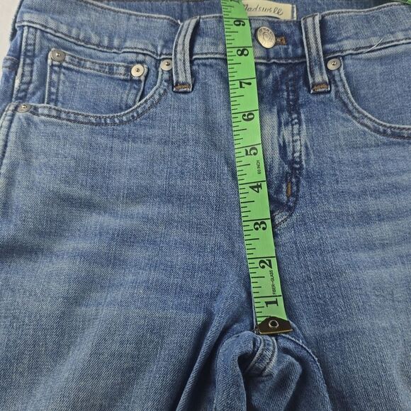 Madewell Blue Cropped Jeans - Picture 10 of 14
